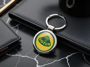Lotus Haustier Schlüsselanhänger Süß Robust Legierung